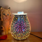 3D Glass Diffuser LED Light Display