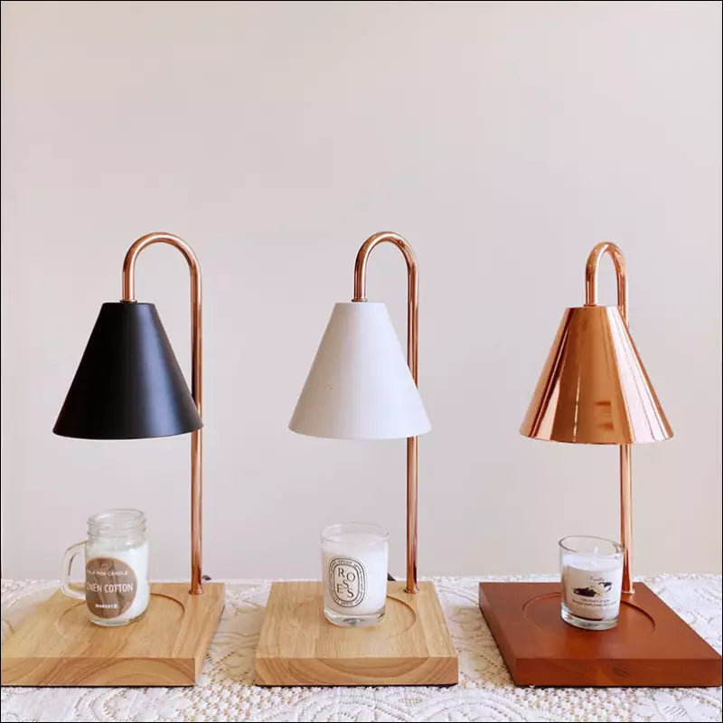 Stylish Candle Warmer for Atmospheric Lighting