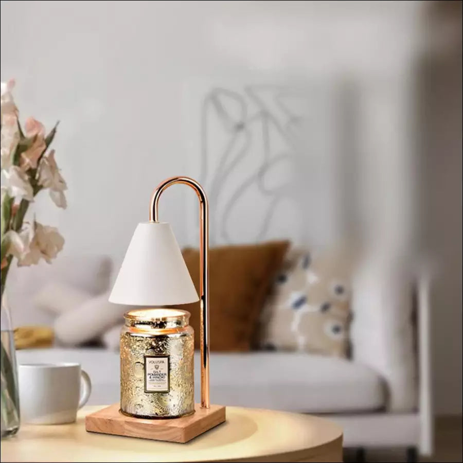 Stylish Candle Warmer for Atmospheric Lighting