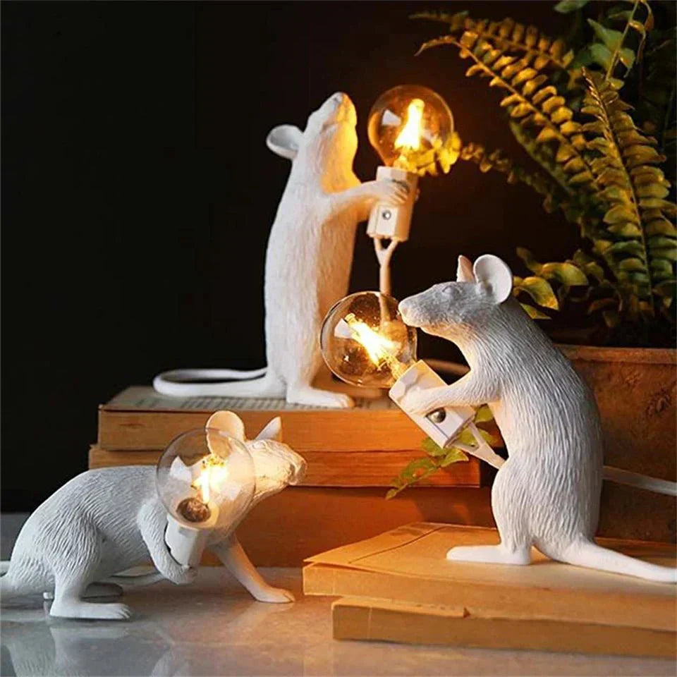 Royallure Art Deco Style LED Mouse Desk Lamp - Playful Desk Lighting