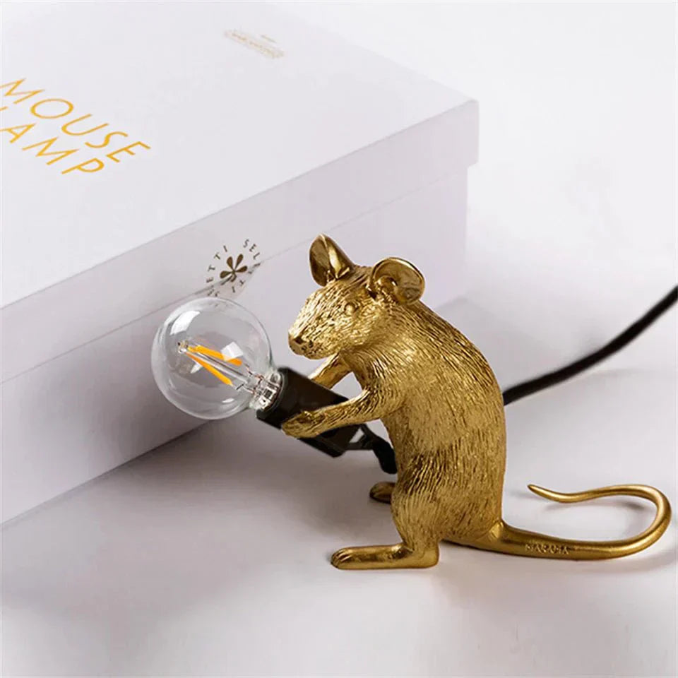 Royallure Art Deco Style LED Mouse Desk Lamp - Playful Desk Lighting
