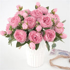 Eternal Elegance Silk Peony Arrangement