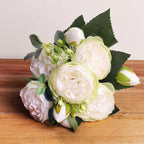 Eternal Elegance Silk Peony Arrangement