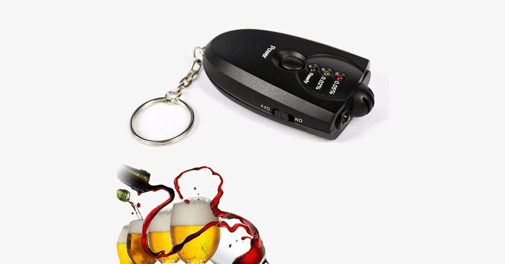 Portable Alcohol Breath Alcohol Tester - Keep an eye on alcohol consumption!