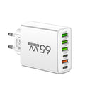 PowerMax 65W 6-in-1 Fast Charger – Charge Up To 6 Devices Simultaneously – Ideal For Home, Office and Travel