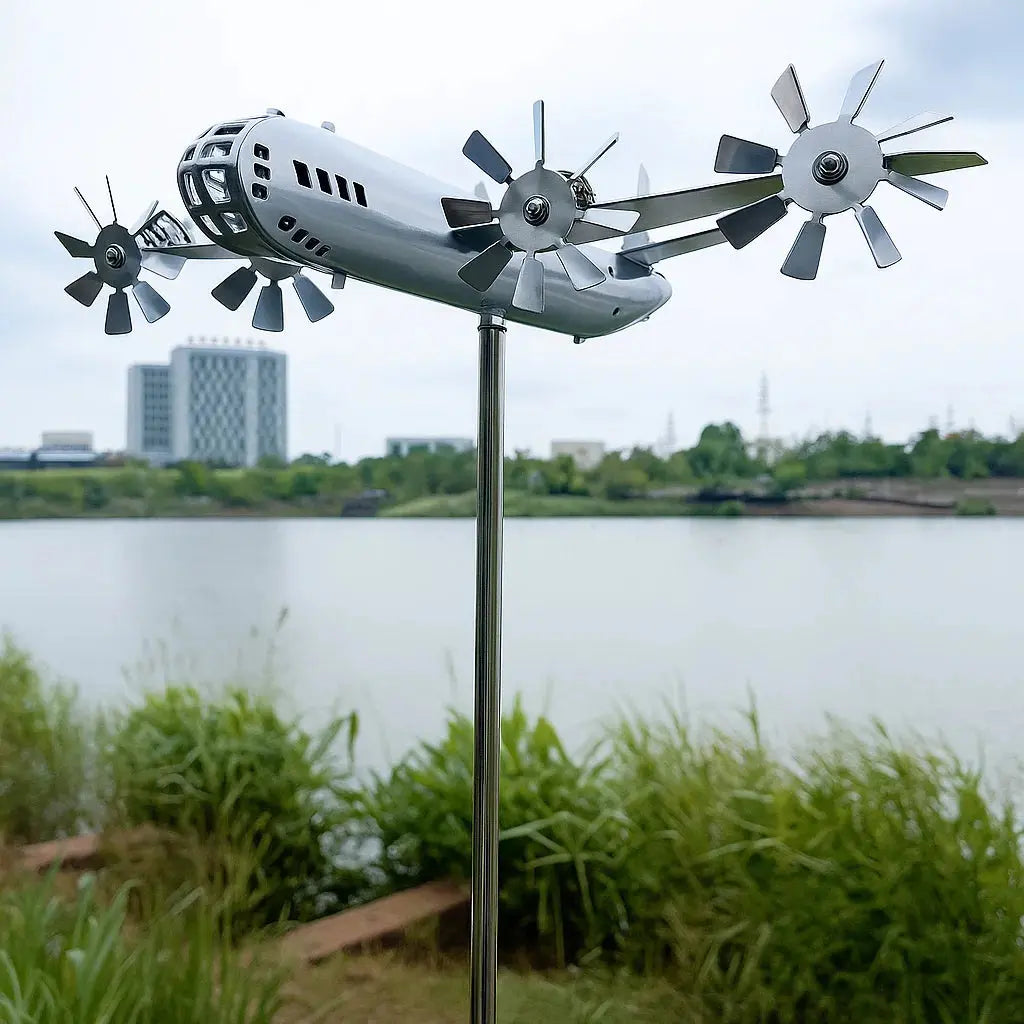 B-29 Metal Wind Chime with Mounting – weatherproof