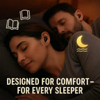 Invisible Wireless Sleep Headphones | Bluetooth 5.3 for Comfortable Sleep and Relaxation