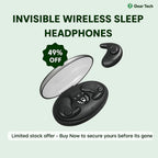 Invisible Wireless Sleep Headphones | Bluetooth 5.3 for Comfortable Sleep and Relaxation
