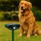 Solar-powered Animal Repeller with Ultrasound
