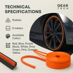 Wheel Rim Protector | High Adhesion, Easy Installation & Curb Scrape Prevention for Flashy Automobile Rims