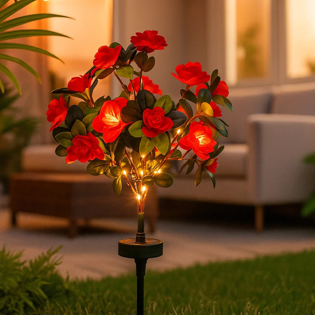 Solar Flower Lights for Outdoor Use