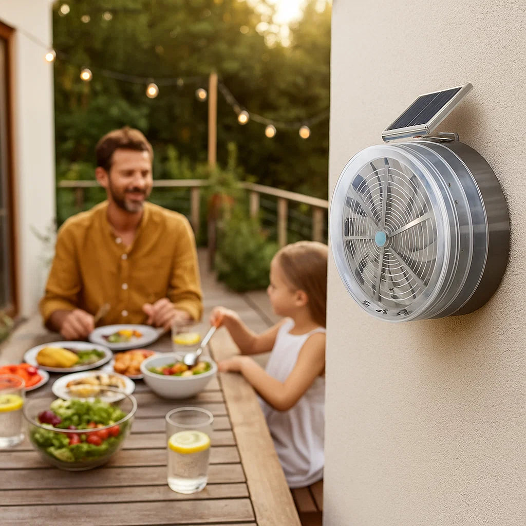 Solar-powered Fly Trap