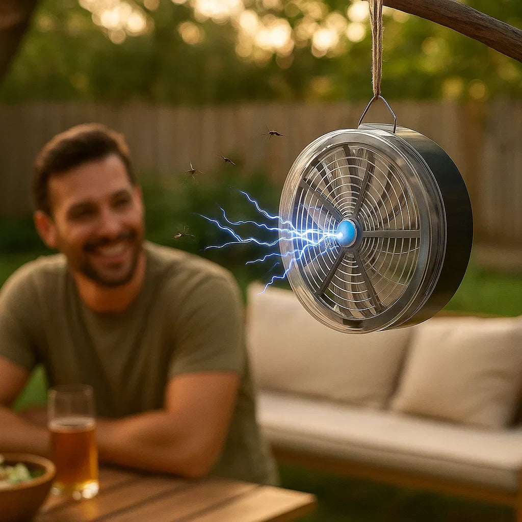 Solar-powered Fly Trap