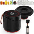 Air-tight lid sealer — Mason jar closure with immediate sealing capability