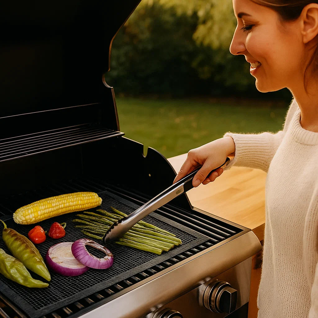Practical Grill Net - Easy to Clean!