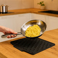 Angled Silicone Drip Mat - Heat Resistant and Non-Slip