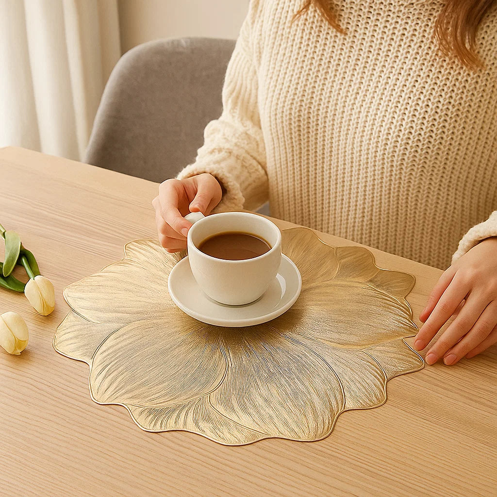 Creative Flower Table Set - Waterproof and Oil Resistant