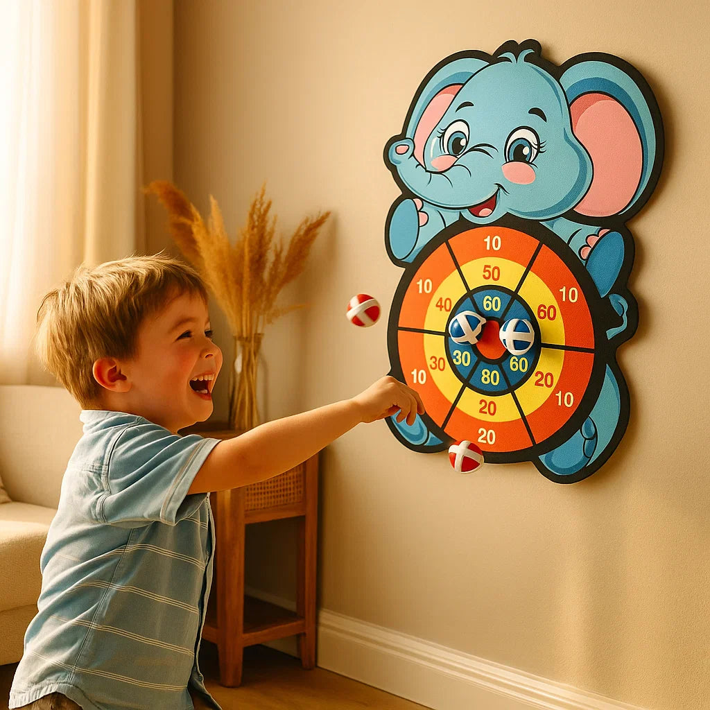 Cute Children's Dart Throwing Game