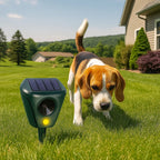 Solar Ultrasonic Animal and Insect Repellent Device