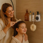 Foldable Bathroom Suction Cup Shelf