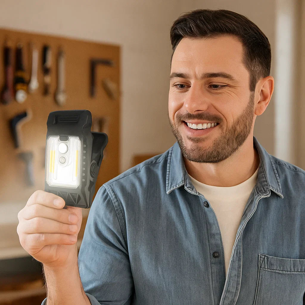 Practical Clip Solar Lamp with Motion Sensor