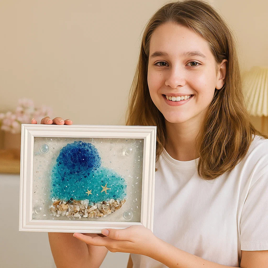 Sea Glass Art Set to Make Yourself
