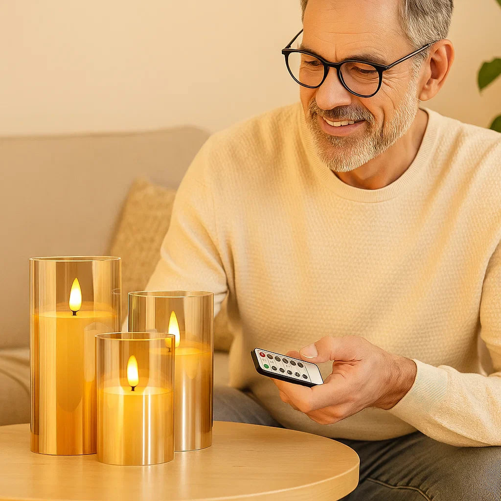 Flameless LED Candles with Remote Control