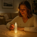 LED Crystal Candle Light