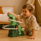 Dino Slide Roller Coaster Fun