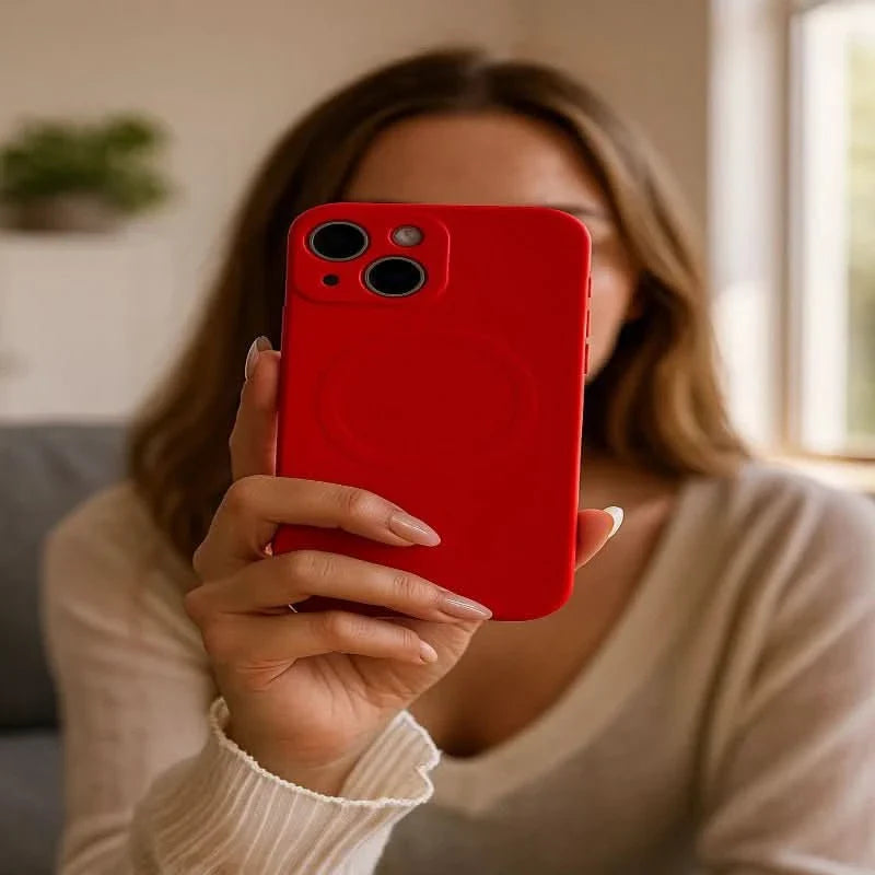 Magnetic Soft Silicone Case with Secure Grip