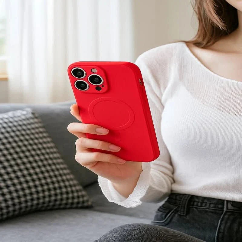 Magnetic Soft Silicone Case for the iPhone 17 Series