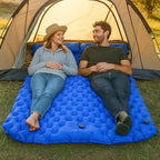 Ultra-light self-inflating double camping mat