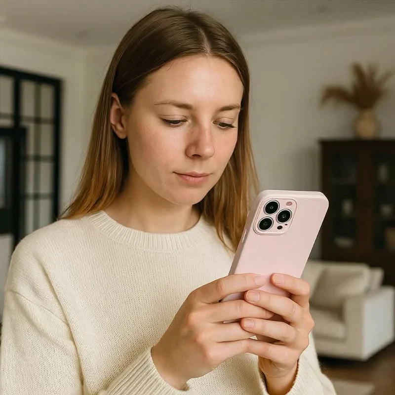 Colorful, shock-resistant silicone case for the iPhone 16 & 17 series