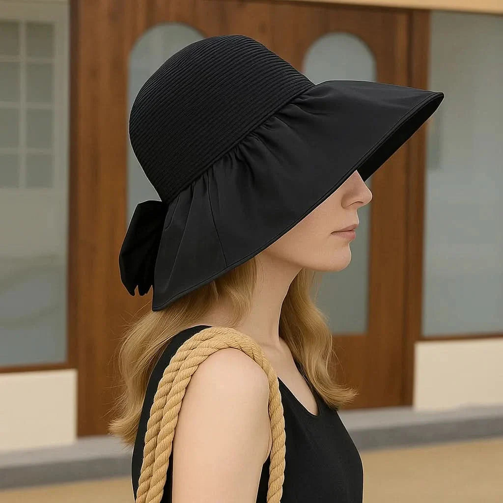 Elegant sun hat for stylish UV protection brim for UV sun protection