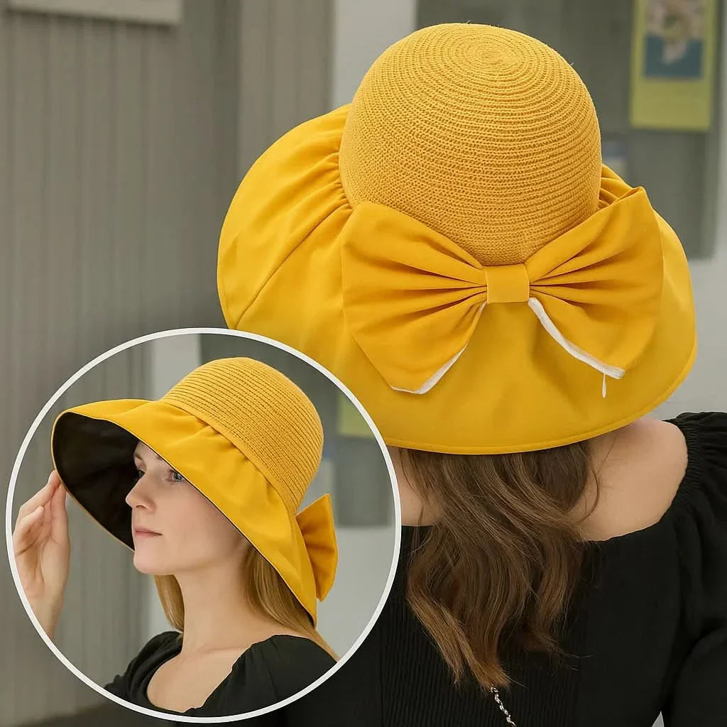 Elegant sun hat for stylish UV protection brim for UV sun protection