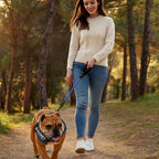 Personalisable dog harness for comfort & safety