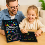 Magical Rainbow Scratch Paper