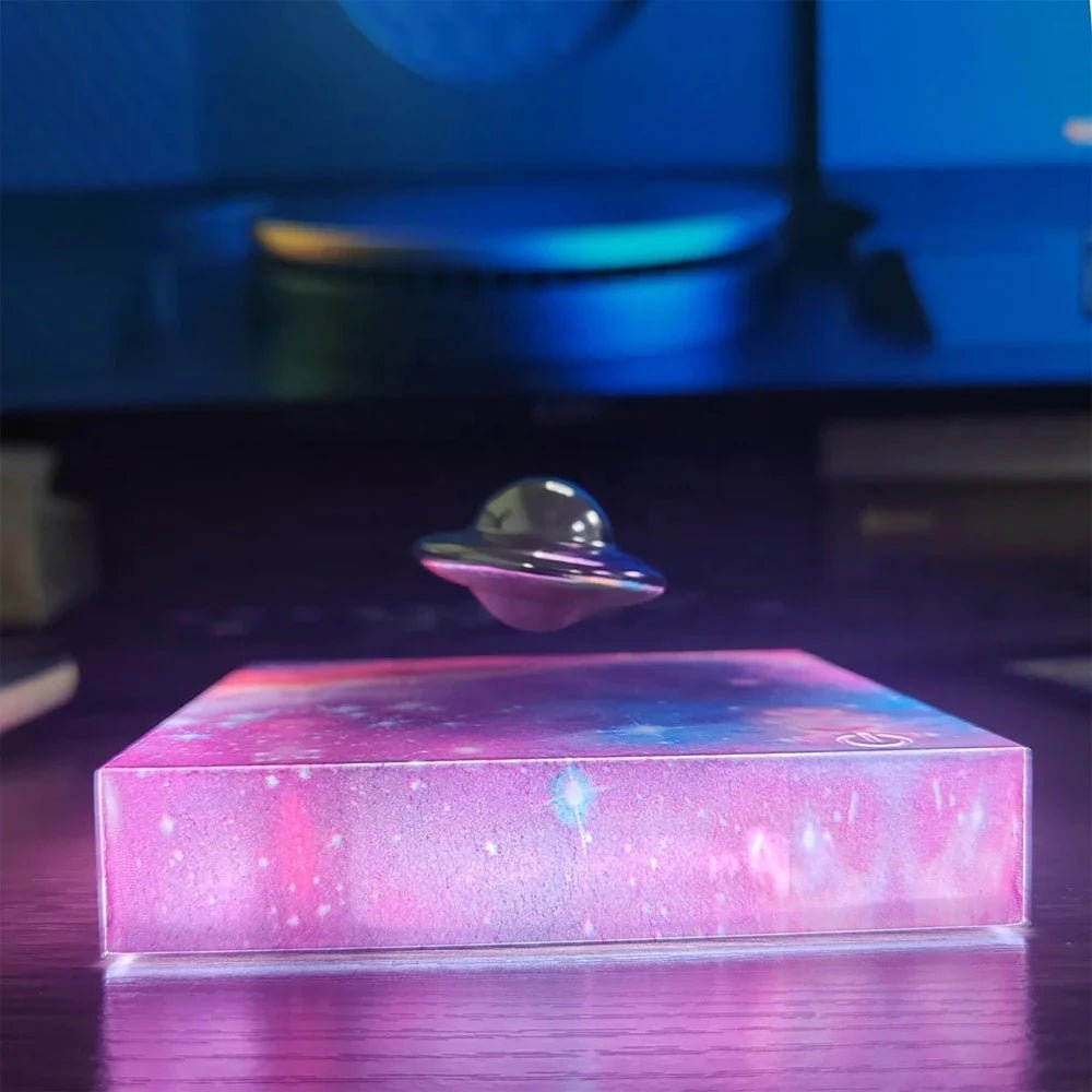 ASTROGLOW – Magnetic Levitating Spaceship LED Night Lamp