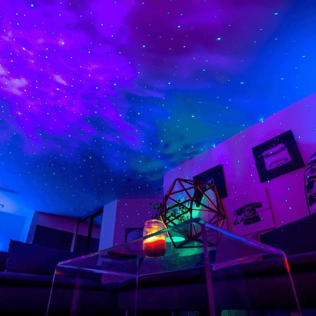 Astronaut Galaxy Projector | 8 Adjustable Nebula Colors & Remote Control for Relaxation and Stargazing