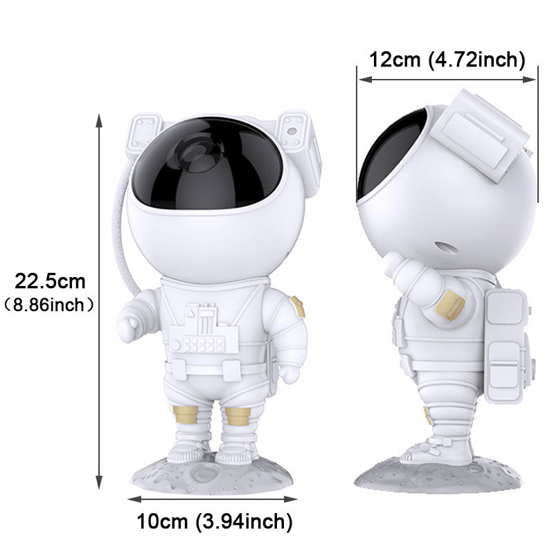 Astronaut Galaxy Projector | 8 Adjustable Nebula Colors & Remote Control for Relaxation and Stargazing
