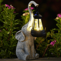 Atmospheric Solar Lamp for the Garden - Elephant Glow
