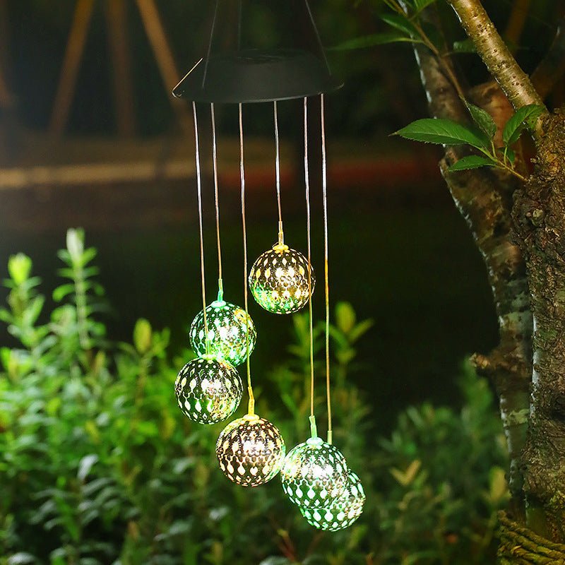 AURABELL – Solar Wind Chime Outdoor Light for Eco-Friendly Garden Charm