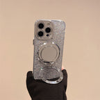 Silver Glitter Mirror MagSafe