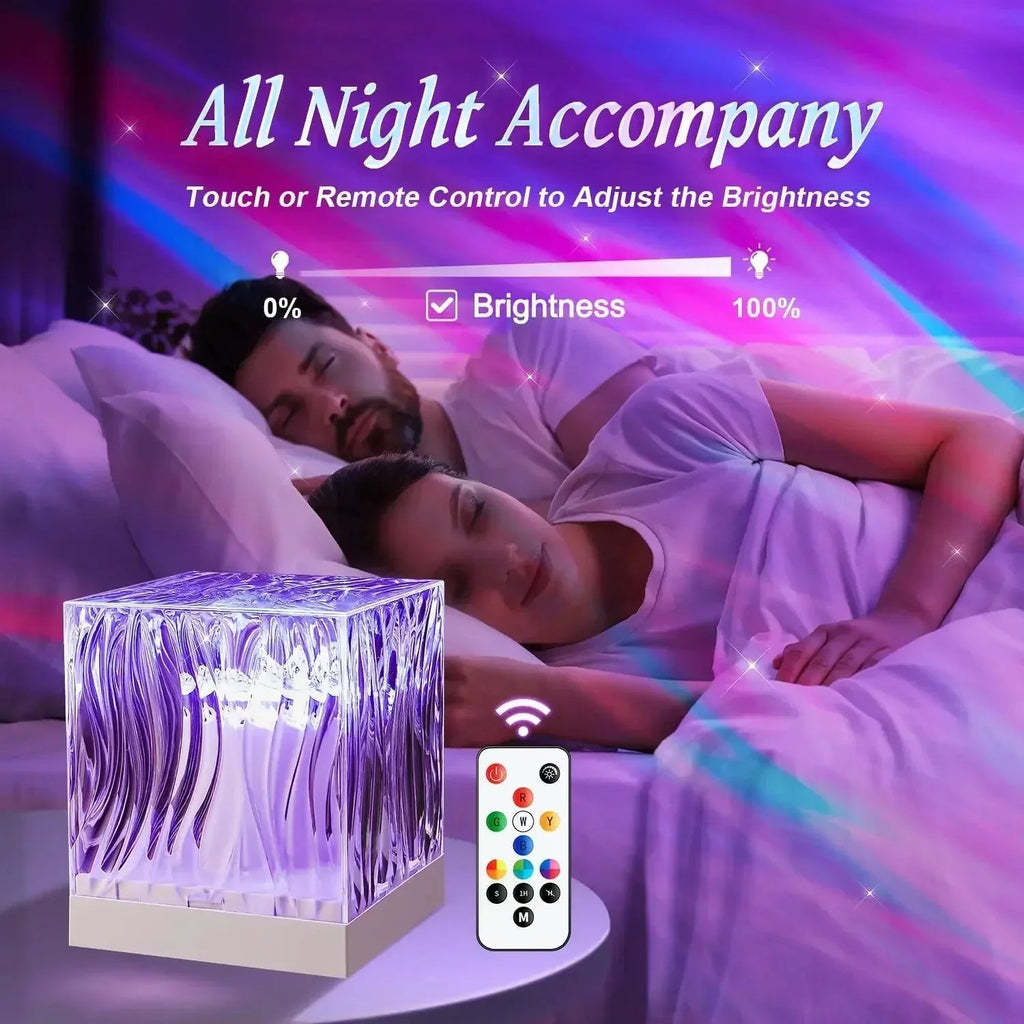 Aurora Water Wave Projector Night Light