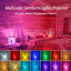 Aurora Water Wave Projector Night Light