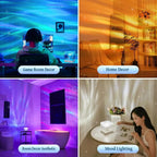 Aurora Water Wave Projector Night Light