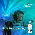 Aurora Water Wave Projector Night Light