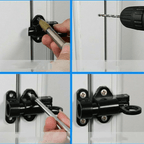 AutoLockGuard – Automatic Spring Lock for Doors, Windows & Cabinets