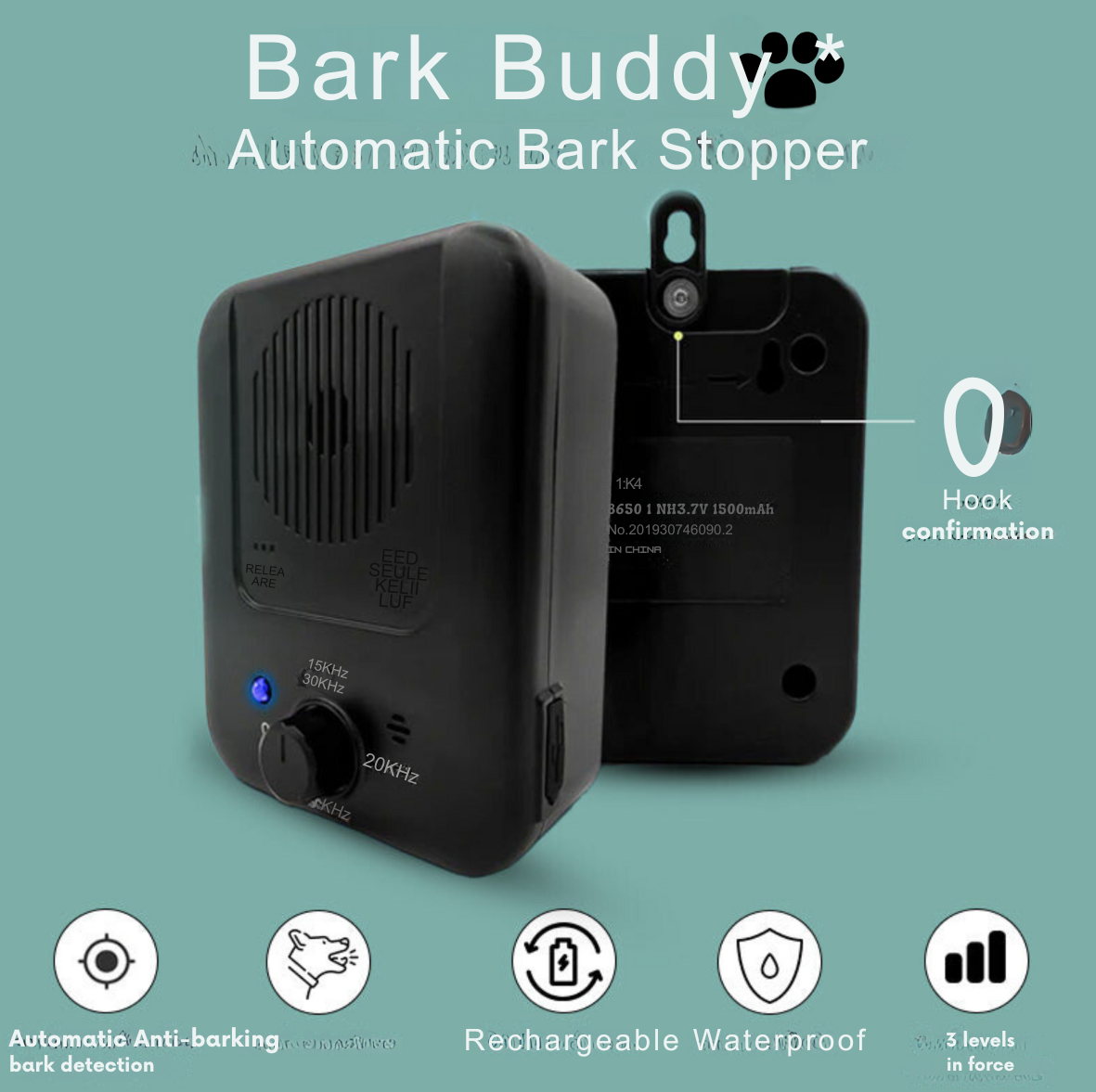 Automatic Bark Stopper - WoefControl