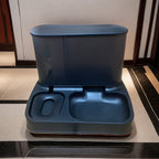 Food & Water Dispenser Cativa Duo | Automatic & Time-Saving | 2-in-1 System | For Cats & Small Animals